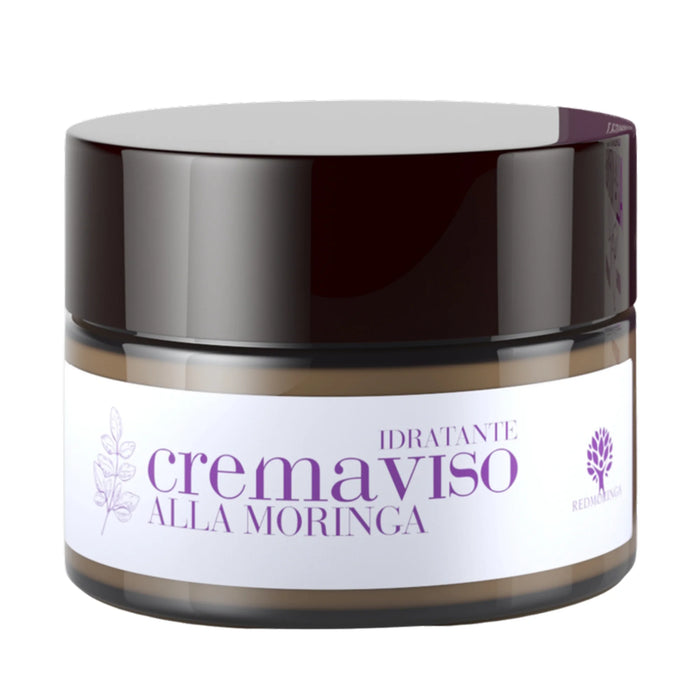 Crema facial antiedad con Moringa, tarro de 50 ml