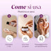 Cómo se usa la crema facial: limpiar, una nuez de crema, masajear, mañana y noche