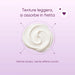 Textura de la crema facial con Moringa