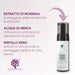 Ingredienti della Mousse Intima: estratto di Moringa purificante, acqua di menta rinfrescante e mirtillo nero