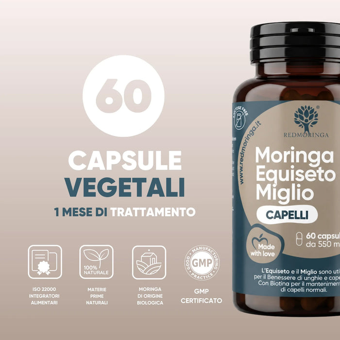 60 vegan capsules, 1 month course, ISO 22000 and GMP