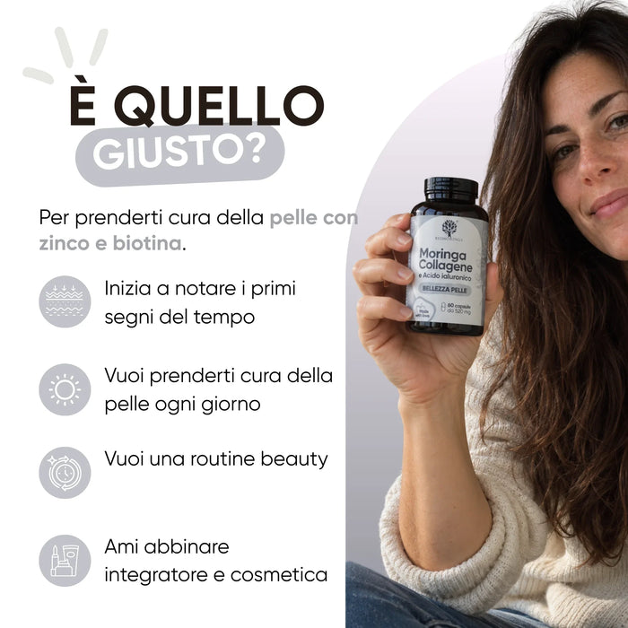 For those who want to care for their skin with zinc and biotin