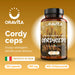Cordyceps Oravita: el hongo adaptógeno de la alta montaña tibetana, 120 cápsulas de 550 mg producidas en Italia