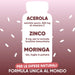 Acerola con 200 mg de vitamina C, zinc 8 mg y Moringa ecológica