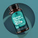 RedMoringa Moringa Tribulus and Maca energy supplement: bottle of 60 capsules of 550 mg on a teal background