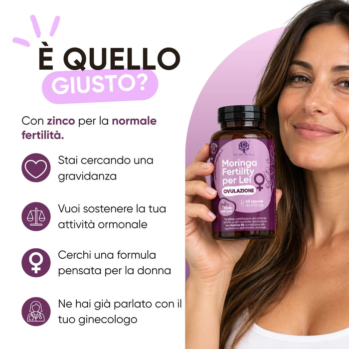 Para quien busca un embarazo: zinc para la fertilidad normal