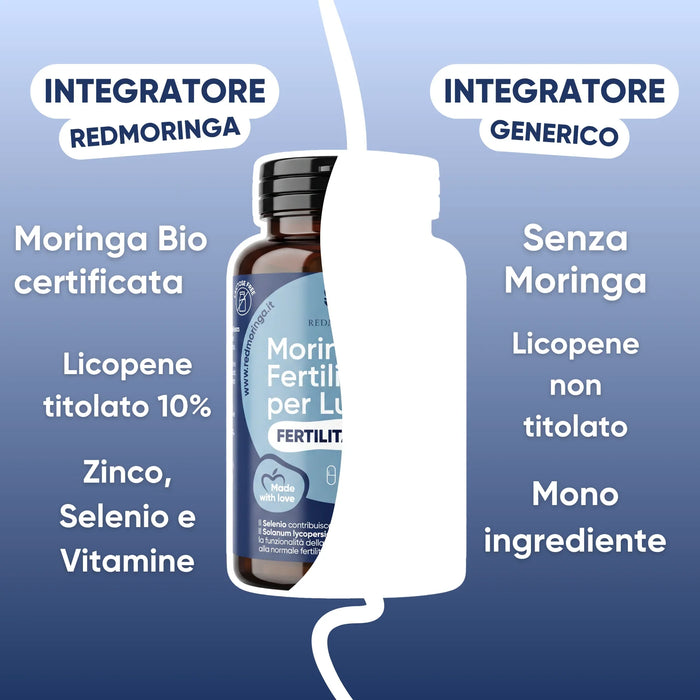redmoringa supplement compared with a generic one