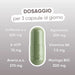 Dosaggio per 3 capsule: Griffonia 300 mg, Agrimonia 300 mg, vitamina B6 7,5 mg