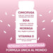 Cimicífuga, Soja, Moringa ecológica y vitamina D