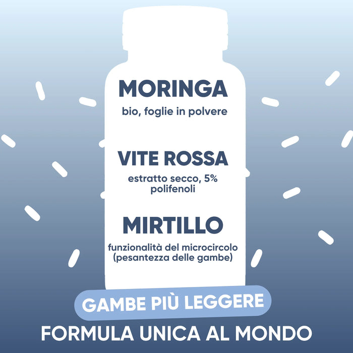 Arándano, Vid roja y Moringa ecológica