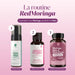 RedMoringa routine: intimate mousse, intimate lubricant, menopause supplement