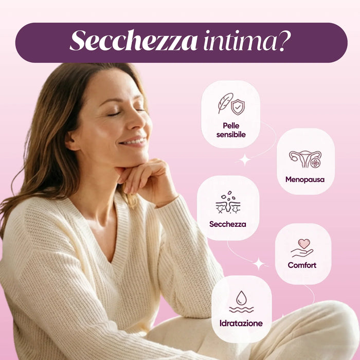 Intimate dryness? Moringa lubricant for sensitive skin, menopause, comfort and hydration