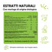 Etiqueta cápsulas Moringa Oleifera ecológica RedMoringa: valores nutricionales y 1260 mg de hoja en polvo por 3 cápsulas