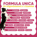 Border collie next to the Wellwoof formula with 20 trace elements and vitamins: A, D, E, B group, zinc, iron, taurine