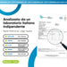 Análisis de laboratorio independiente: salmonela, listeria, E. coli, gluten, lactosa