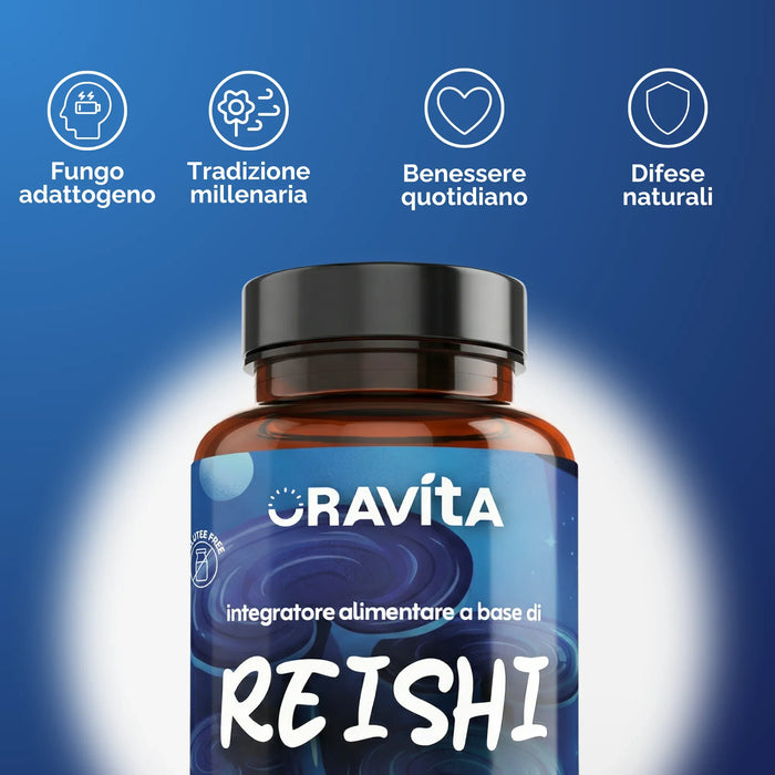 Reishi Oravita: hongo adaptógeno, tradición milenaria, defensas naturales