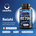Reishi Oravita elaborado en Italia: 120 cápsulas de 550 mg, 30% polisacáridos