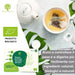 Tisana digestiva Moringa limone e zenzero RedMoringa: tazza con filtro in infusione, teiera e confezione bio da 20 filtri