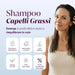 Shampoo for oily hair: deep cleansing, balances the scalp, 99.3% natural origin