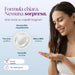 Clear formula: witch hazel, tea tree, organic mallow, cinnamon, plant-based cleansers