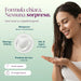 Fórmula clara: granada, moringa, aceite de argán, proteínas de arroz, tensioactivos vegetales