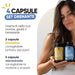 Cómo se usa: 2 cápsulas de bromelina y 2 de microcirculación al día