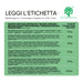 Tabella ingredienti Moringlow: estratti vegetali e Moringa