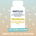 Mirtillo nero e bromelina con ananas per gambe leggere