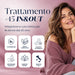 Infografica del Trattamento +45 In&Out RedMoringa: integratore e cura intima per le donne dai 45 anni, con vitamina B6
