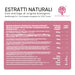 Tabella ingredienti dell'integratore menopausa RedMoringa per 2 capsule: Moringa, soia, salvia, cimicifuga, calcio e vitamine
