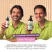 The RedMoringa team with the anti-wrinkle filler serum and Moringa shampoo: cosmetics made in Italy, analysed ingredients